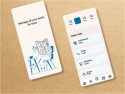 Mini Daily Task Manager app taskmanager ui ui app