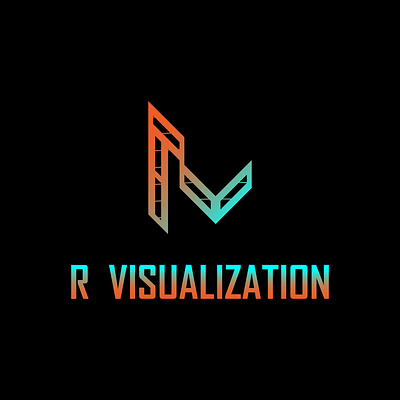 R VISUALIZATION - Logocore Logo Challenge. branding design graphic design illustration logo logos typography ui ux vector