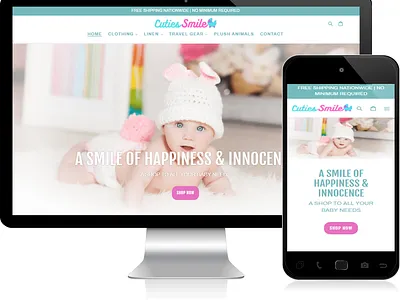 BabyCare Niche-Shopify Dropshipping Store branding design dropshipping store ecommerce store graphic design logo shopify shopify store website design