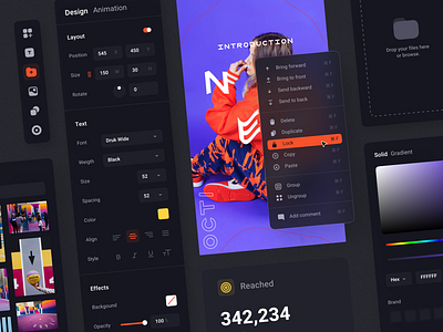 Zazu - Webapp app branding components dashboard design design system editor figma social story tiles tool ui ui design ux ux design web