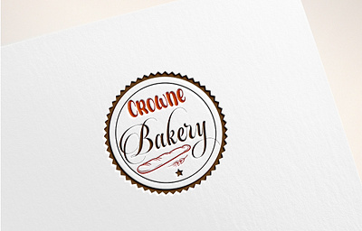 CROWNE BAKERY branding design graphic design icon illustration logo