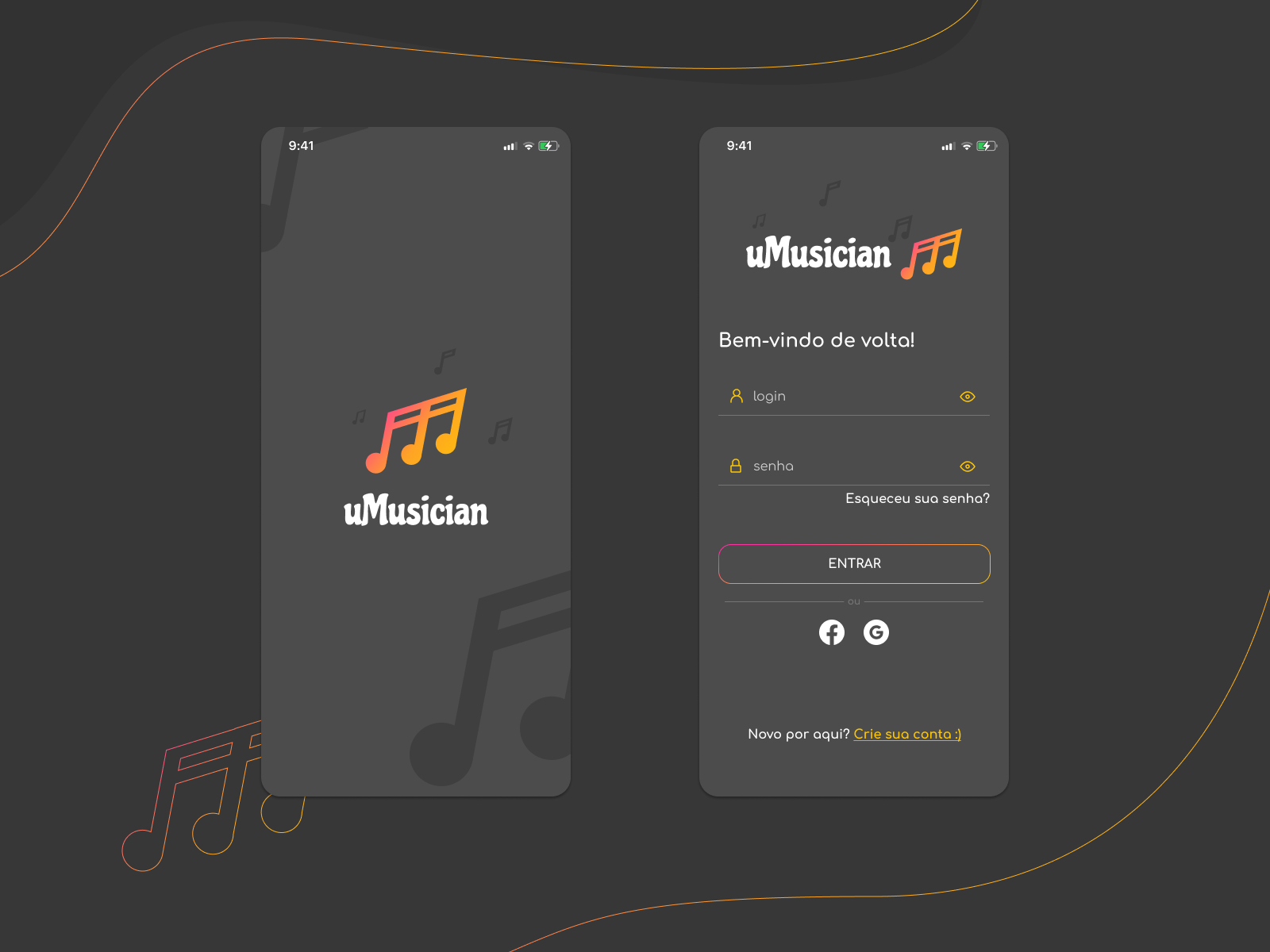 Example of Daily UI 001 - sign up page