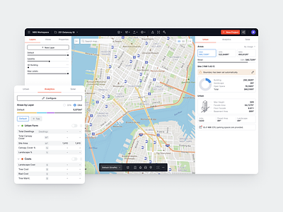 Giraffe Product analytic app architect canvas dashboard developer map map design tool ui ux