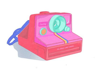 For the love of Polaroid. design digital illustration illustration photoshop procreate