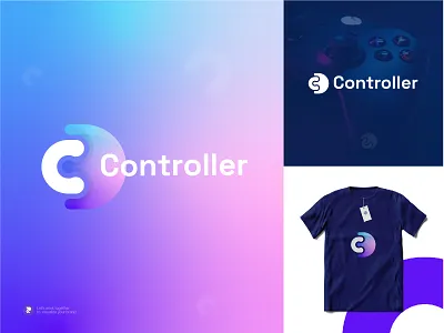 Controller logo - Modern Game play Logo - Joystick - Gamer logo app icon logo brand identity brand mark branding creative logo ecommerce game logo game play gamefi gamer logo gradient logo letter mark monogram logo design logo logos branding logomark minimalist logo modern logo symbol tech technology web3