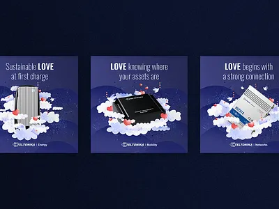 Valentine's day social media campaign design adobe illustrator adobe photoshop design graphic design illustration illustrator social media technology valentine valentines day