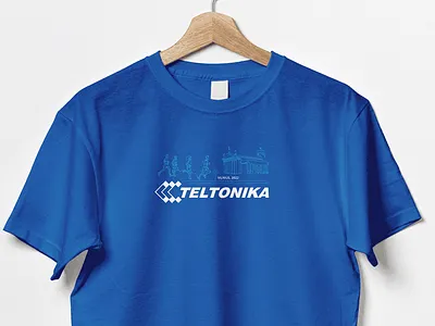 Vilnius marathon t-shirt design adobe illustrator adobe photoshop design graphic design illustration illustrator line illustration marathon marathon tshirt design t shirt design vilnius