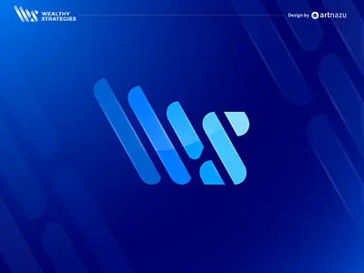 Wealthy Strategies logo and branding design project. accounting artnazu best logo designer branding colorful creative logo designer design financial flat health icon illustration logo minimal modern monogram strategies symbol vector wealth