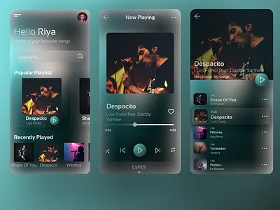 Music Application applicationdesign figma figma design music musicapplication ui ui design uiux ux
