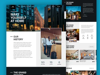 Hotel Reservation Landing Page Design branding website business website company website ecommerce website minimal website online website personal website photography website portfolio website product website ui design ux design web design web design agency web designer web developer website builder website design website idea website layout