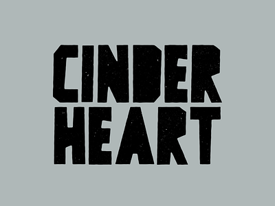 Animated Cinder Heart Typeface ae after effects animated animation cartoon font gif graphic design kinetic text mograph motion graphics type typeface typography