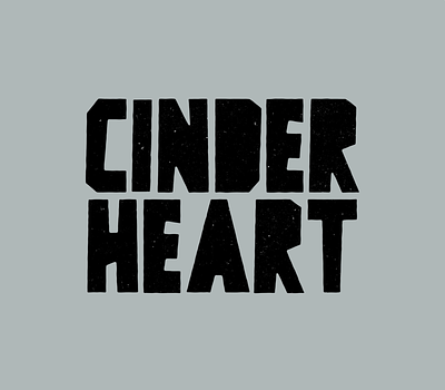 Animated Cinder Heart Typeface ae after effects animated animation cartoon font gif graphic design kinetic text mograph motion graphics type typeface typography
