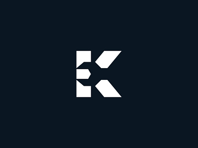 Letter K + Wrench branding car clean design geometric graphic design k letter logo mechanic modern repair wrench