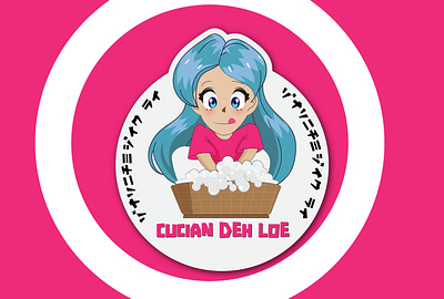 Chibi and Kawaii Sticker anime cartoon chibi comic design graphic design illustration japan anime kawaii logo mascot vector
