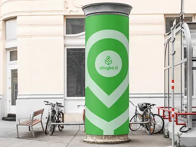 Delivery Service Branding branding green logistic logo map parcel public branding repiano