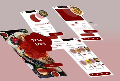 Food delivery Mobile app animation app branding design flat graphic design icon illustration landing page logo minimal mobile app shopify app typography ui ux vector we web wireframe