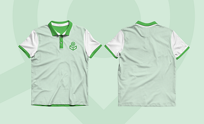 Delivery Service Branding delivery green logistic map mockup parcel repiano shirt