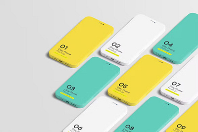 Free Phone Clay Mockups abstract clay clean design device display mockup phone phone clay phone mockup presentation promo promotion realistic showcase simple smartphone theme ui ux