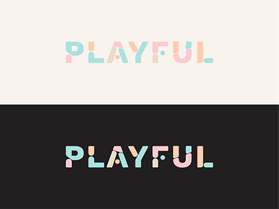 Playful apparel brand branding clean clothing colorful design fashion font fun identity kids lettering logo logotype minimal minimalist playful simple vector