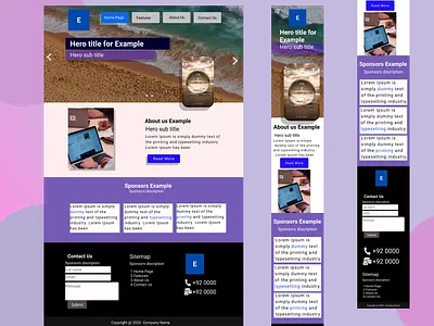 Landing page UI UX animation app branding design flat graphic design icon illustration landing page logo minimal mobile app shopify app typography ui ux vector we web wireframe