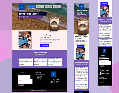 Landing page UI UX animation app branding design flat graphic design icon illustration landing page logo minimal mobile app shopify app typography ui ux vector we web wireframe
