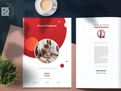 Red Project Proposal branding brochure brochure design brochure template corporate free indesign magazine magazine design magazine template project project design project proposal proposal proposal design proposal template red red project template templates