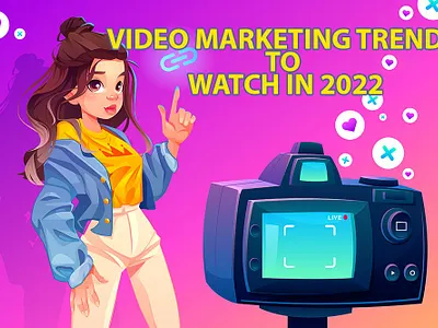 From TikTok to Video SEO, here are 9 dynamic video marketing tre 3d animation branding graphic design illustration logo motion graphics ui