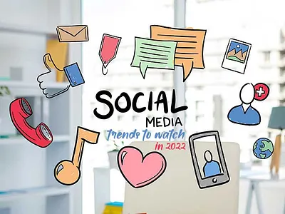 Social media trends to watch in 2022: 4 big ones 3d animation branding graphic design illustration logo motion graphics ui