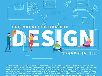 A look forward to 2022 and the greatest graphic design trends In 3d animation branding graphic design illustration logo motion graphics ui