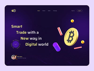 Cryptocurrency Web Market bitcoin bitcoin website cryptocurrency website cypto exchange design ethanium website inu shiba website mobile ui nft nftwebsite ui ui ux uiux