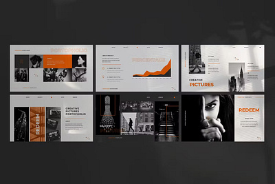 FREE Redeem Powerpoint branding corporate design designposter free free template google google slides graphic design illustration keynote keynote template pitchdeck portfolio powerpoint ui ux vector web web development