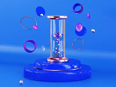 Time is over 3d c4d render time watch