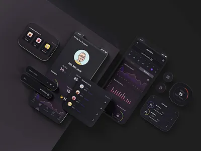 App Earable app ui ux