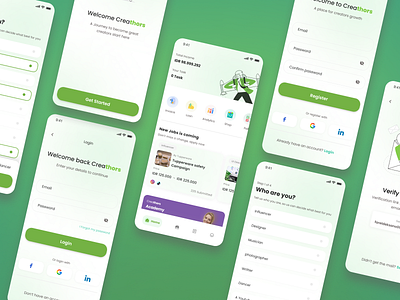 Application for creator creator application creator application mobile design job application job finder application job finder mobile job listing app job listing mobile job search job search application job search mobile mobile mobile design ui ui design uiux