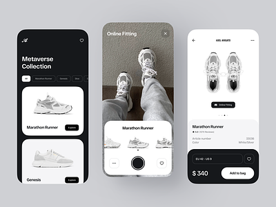 Axel Arigato Virtual Fitting App Concept 3d app design ar ar shopping augmented reality design fashion fitting future future ar innovation mobile app scan scanning shoes ui visual design ux virtual virtual fitting virtual shopping