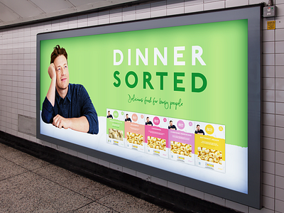 Jamie Oliver Pasta design graphic design