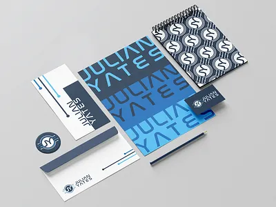 Julian Yates Brand Identity System branding design digital brand graphic design identity illustration information technology logo ognen trpeski textures trpeski design trpeskidesign ui visual design web design