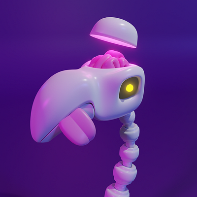 flamingo skull 3d brain flamingo skeleton vr