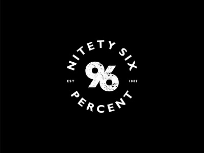 96 PERCENT abstract logo apparel branding fashion fitness fitness apparel game gym icon logo minimal minimalist logo modern logo sports