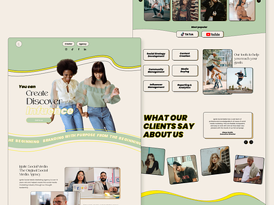 Hello Guys! Here's a Landing page for my DailyChallenge. adobe branding design figma illustration logo ui ux web website