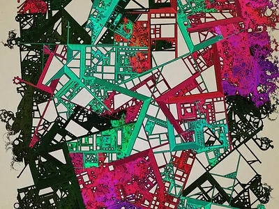 Chaospill abstract fractal fxhash generative javascript