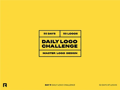 Day 11/50 daily logo daily logo challenge daily logo design daily logo design challenge flat design logo logo design logotype redesign type typography