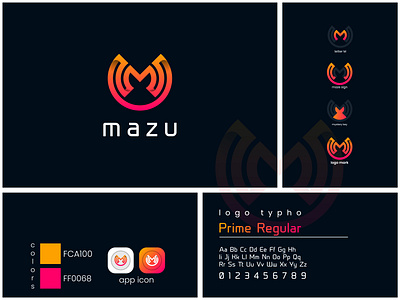 M letter modern logo bank banking bit coin branding branding identity crypto currency it logo logo design modern nft tech technology