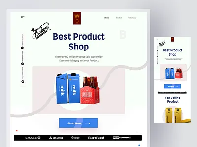 E-commerce Landing Page clothing store e commerce ecommerce business ecommerce shop home page interface landing page online shopping shopify shopify product ui web website website design