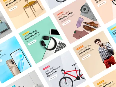 Web banners - PSD, SketchApp ads banner design banners ecommerce psd banner web banner