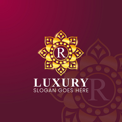 Luxury Gold Logo Design fashion logo glowing logo gold logo golden logo logo design luxury logo design