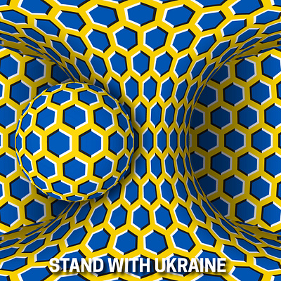 STAND WITH UKRAINE🇺🇦 abstract abstract art artwork design digital art graphic design illusion illustration op art optical art optical illusion stand with ukraine trippy art ukraine