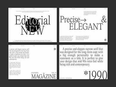 PP Editorial New - Type + Layout Explorations design digital editorial graphic design layout minimalist pangram pangram type typography ui web white space