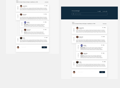 Interactive comments section branding dailyui illustration mobile mobile app design mobile ui