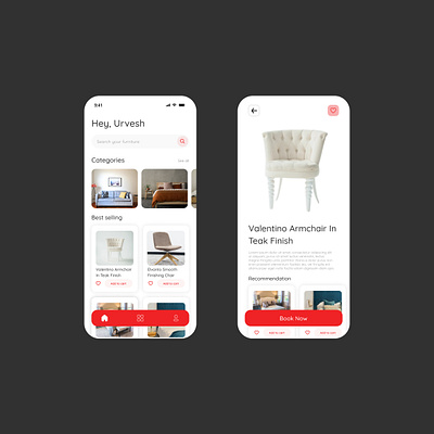 Furniture UI ui uidesign uiux